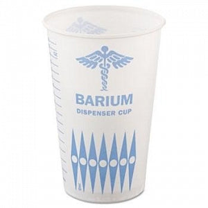 Dart Waxed Paper Barium Cups - Medical / Dental Barium Paper Cold Cup, 16 oz. - SCCRW16