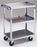 Lakeside Stainless Steel Utility Carts - Stainless Steel Utility Cart, 3 Shelf, Medium Duty, 400 lb. Weight Capacity - 422