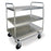 Lakeside Chrome Utility Carts - CART, UTIL, CHRM, 500LB, 3SHLF, 23X36X40-1/8 - 493