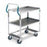 Lakeside Manufacturing Inc Ergo-One Heavy-Duty Stainless Steel Utility Carts - Ergo-One Stainless Steel Utility Cart with 2 Shelves, 22" W x 39-1/8" L x 44-3/8" H - 6820