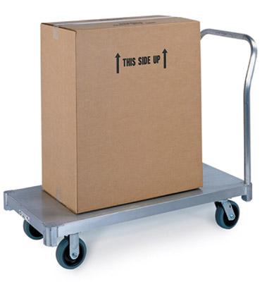 Lakeside Manufacturing Inc Platform Trucks - Platform Truck, 2-Handle, 1000 lb. Weight Capacity - 456