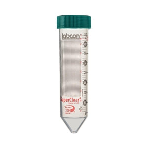 Labcon 50 mL SuperClear Centrifuge Tubes - SuperClear Centrifuge Tube, Flat Cap, Graduated, 50 mL - 3181-340-008