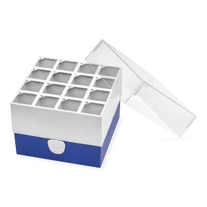 Labcon 36-Place Freezer Storage Boxes for Centrifuge Tubes - BOX, FREEZER, CENT, 50ML, PP, 16-36PL, 2/PK - 2704-220-000