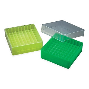 Labcon 81-Place Microtubes Freezer Boxes - BOX, FREEZER, 1.5-2ML, PP, 81PL, NATURL, 5/PK - 2707-220-000