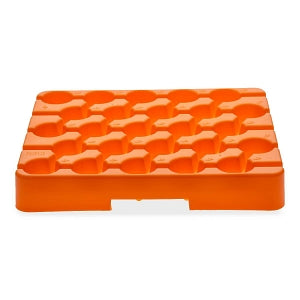 Labcon Reusable Racks for 15mL Centrifuge Tubes - RACK, CENT, 50ML, ORANGE, REUSABLE, 5/PK - 2750-223-000