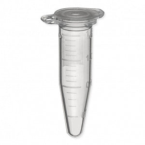 Labcon North America 1.7mL SuperClear Microcentrifuge Tubes with Attached Caps - TUBE, MCT, 1.7ML, PP, NATURAL, ST, 50/PK - 3034-335-000