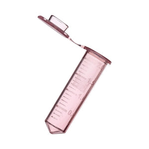 Labcon SuperClear 2mL Microcentrifuge Tubes with Attached Caps - TUBE, MCT, 2ML, PP, W/CAP, RED, NS, 500/PK - 3046-874-000