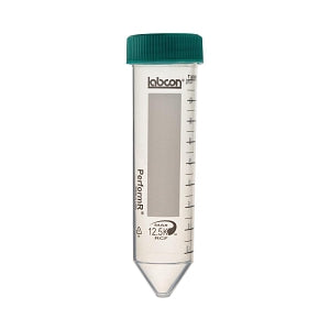 Labcon PerformR 50mL Centrifuge Tubes - TUBE, CENT, 50ML, CLEAR, W/PLUG CAP, ST, BAG - 3187-345-008