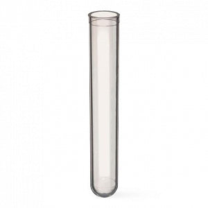 Labcon North America SuperClear 12 x 75mm Culture Tubes with Dual-Position Caps - TUBE, PS, CLEAR, 12X75, W/DUAL CAP, ROUND, ST - 3328-355-000