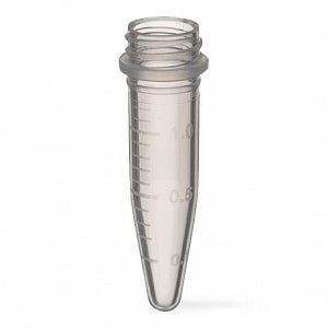 Labcon North America Microcentrifuge Tubes with Natural Caps in Resealable Bags - TUBE, MICRO CENT, 1.5ML, W/SEP CAP, NS - 3611-870-000