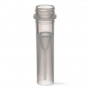 Labcon North America Microcentrifuge Tubes with Natural Caps in Resealable Bags - TUBE, MCT, 0.5ML, FREESTANDINGW / SEP CAP, NS - 3641-870-000