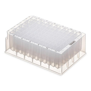 Labcon PurePlus Heavy-Duty Deep-Well Plates - PLATE, 96-DEEPWELL, PP, NS, 2.2ML, 100/CS - 3909-520-000