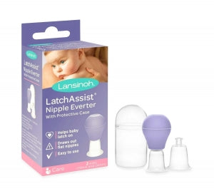 Lansinoh Latch Assist Nipple Everter Latching Aid - LatchAssist Breastfeeding Aid, 19 mm x 24 mm - 70170