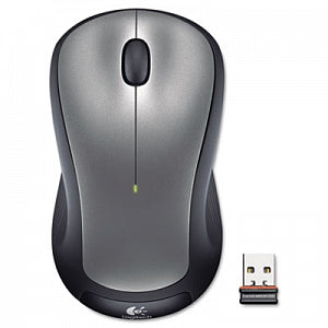 Logitech Wireless Mouse - M310 Wireless Mouse, Silver - 910001675