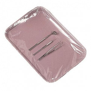 Tidi Surface Barrier Tray Sleeves - SLEEVE, TRAY, CLEAR, POLY, 10.5 X 14" - 915005