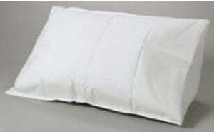 TIDI Everyday Headrest Covers - Disposable Fabricel Pillowcase, Leakproof, White, 21" x 30" - 919355