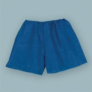 TIDI Exam Shorts - Tidi Exam Shorts, Nonwoven, Dark Blue, Medium, 28" - 34" - 960400