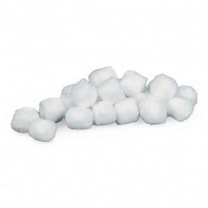 TIDI Cotton & Rayon Balls - Cotton Ball, White, Size L - 969152