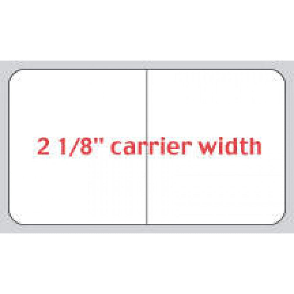 Label Cerner Direct Thermal Synthetic Permanent 3" Core 2" X 1 1/8" White 5000 Per Roll, 6 Rolls Per Case