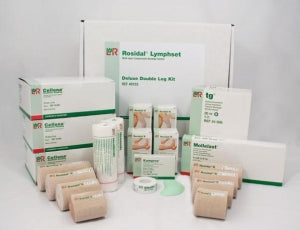 Lohmann & Rauscher Rosidal Lymphset - Rosidal Lymphset Deluxe Double Bandage Kit, Leg - 49103