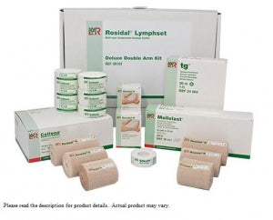 Lohmann & Rauscher Rosidal Lymphset - Rosidal Lymphset Deluxe Double Bandage Kit, Arm - LR49101