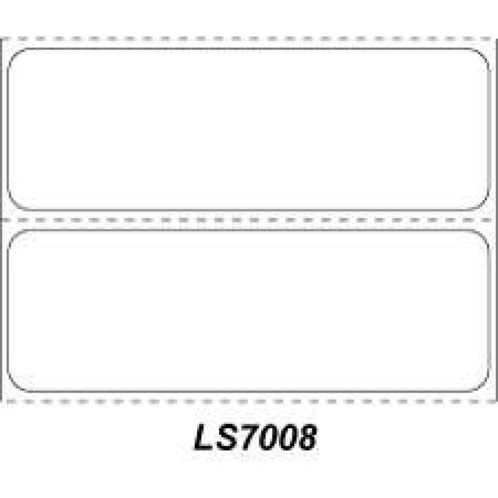 Chart Labels Thermal 3X1 1" White - 700 Per Roll, 8 Rolls Per Case