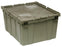 Lab Safety Supply Heavy-Duty Distribution Container - Heavy-Duty 2.44 Cu. Ft. Distribution Container with Attached Top - 108391