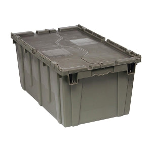 Lab Safety Supply Heavy-Duty Distribution Container - Heavy-Duty 2.5 Cu. Ft. Distribution Container with Attached Top - 108392