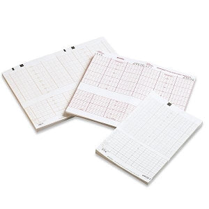 Cardinal Health Single Channel Chart Paper - Single-Channel Chart-Recording Paper, EKG, 100-1002, 2.47" X 150', Black - 10063577