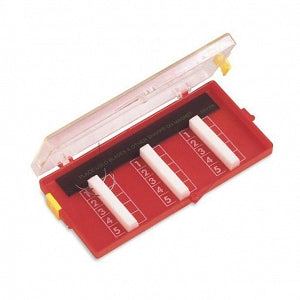 Cardinal Health Devon Foam Strip Needle Counters - Counter Needle, Foam Strip and Magnet with Box Locks, 10-60 count - 31142188