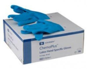 Cardinal Health ChemoPlus Latex Gloves - ChemoPlus Latex Gloves, 18 Mil, Size S - CT0191-1