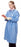 Cardinal Health Lightweight Splash-Resistant Gowns - Chemo-Plus Gown, Polypropylene, Blue, Size XL - CT5101