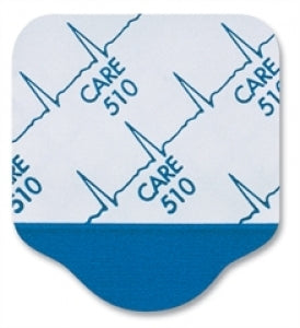 Cardinal Health Resting ECG Tab Electrodes - ECG Resting Tab Electrodes with Foam Backing, Snap Connector, 0.75" x 0.88" - EF00066