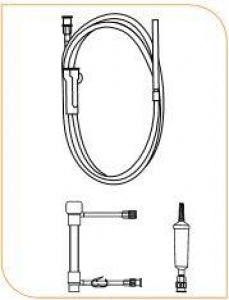 Smiths Medical Pressure Monitor Lines / Tubing - Replacement Gas Vent Line for IRI-600 Irrigation Set - PL-6