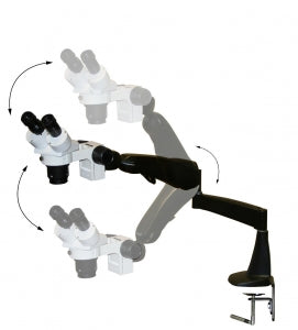 LW Scientific DM Dual Mag Stereomicroscopes - DM-DUAL MAG 10X/20X WITH 0.5X LENS - DMM-S12N-PA77