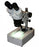 LW Scientific DM-Dual Mag Stereoscope 10x/30x on Pole Stand - DM-DUAL MAG STEREOSCOPE 10X/30X, LED - DMM-S13N-7LL1