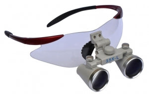 LW Scientific Loupes - PREMIUM LOUPES, GALILEAN 3.5X, LONG WD - LPM-P35L-4907