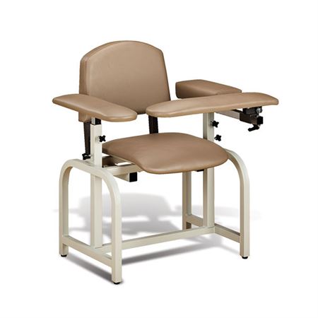 Lab X Standard Draw Chair 20" seat height Without Side Drawer - 31"W x 18"D x 39.5"H