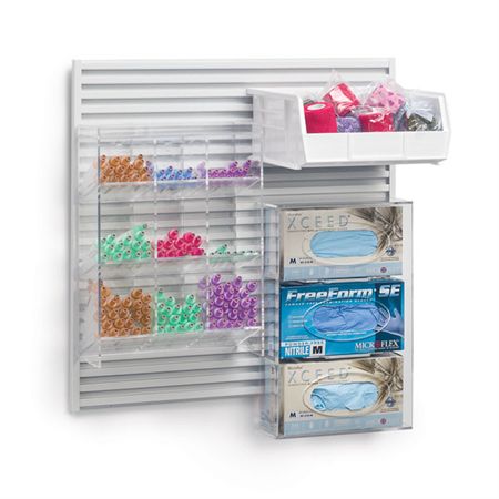 LabWall Panel Bundle 4'W x 2'H Plus Bins and Baskets