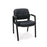 Leather Executive Side Chair with Padded Arms Sled Base