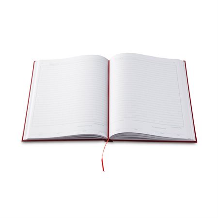 Lined Laboratory Notebook Laboratory Notebook, 200 pages, Lined, Red