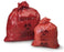 Inteplast Group Biohazardous Waste Bags - Biohazard Waste Bag, 38" x 45", 3.0 Mil, Red - 169