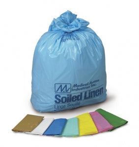 Inteplast Group Laundry and Linen Bags - Soiled Linen Bag, 38" x 45", 1.4 Mil, Blue - 306