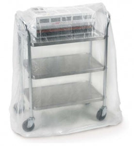 Inteplast Medical Equipment / Cart Dust Covers - Saf-T-Tuff Equipment Cover, Clear, 28" x 22" x 60" - 43-05