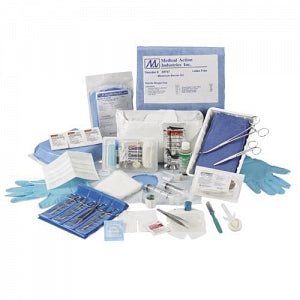 Owens and Minor Suture Removal Kits - Suture Removal Kit, Delicate Forceps, Iris Scissors - 68283