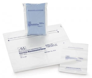 Medical Action Industries Sterility Maintenance Covers - Sterile Maintenance Cover, 6 x 10, Clear, Stainless Steel - 810