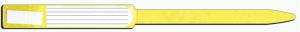 PDC Healthcare Soft-Lock Colorguard Patient ID Wristbands - Soft-Lock Colorguard Adult Wristband, Light Green - 651-15-PDJ