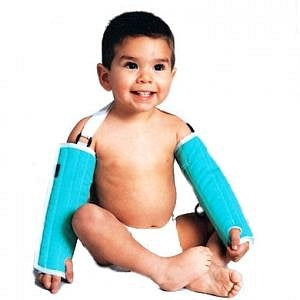 Medi-Kid, Inc Pedi-Wrap Arm Immobilizers with Thumbhole - Pedi-Wrap Splint with Shoulder Strap - 102