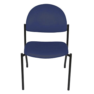 UMF Medical Side Chairs - Guest Side Chair with Wall Saver Legs, No Arms, 300 lb. Weight Capacity, Midnight Blue - M1225MI