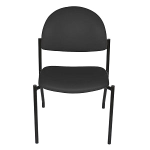 UMF Medical Side Chairs - Guest Side Chair with Wall Saver Legs, No Arms, 300 lb. Weight Capacity, Onyx - M1225ON